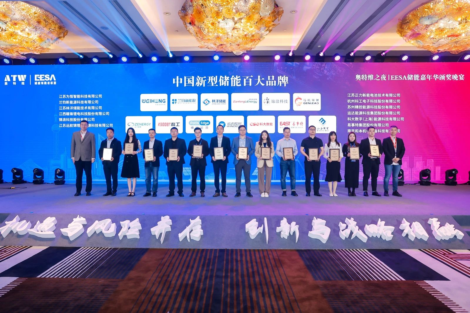 【喜報】威尼斯9499登錄入口股份獲評&ldquo;中國新型儲能百大品牌&rdquo;