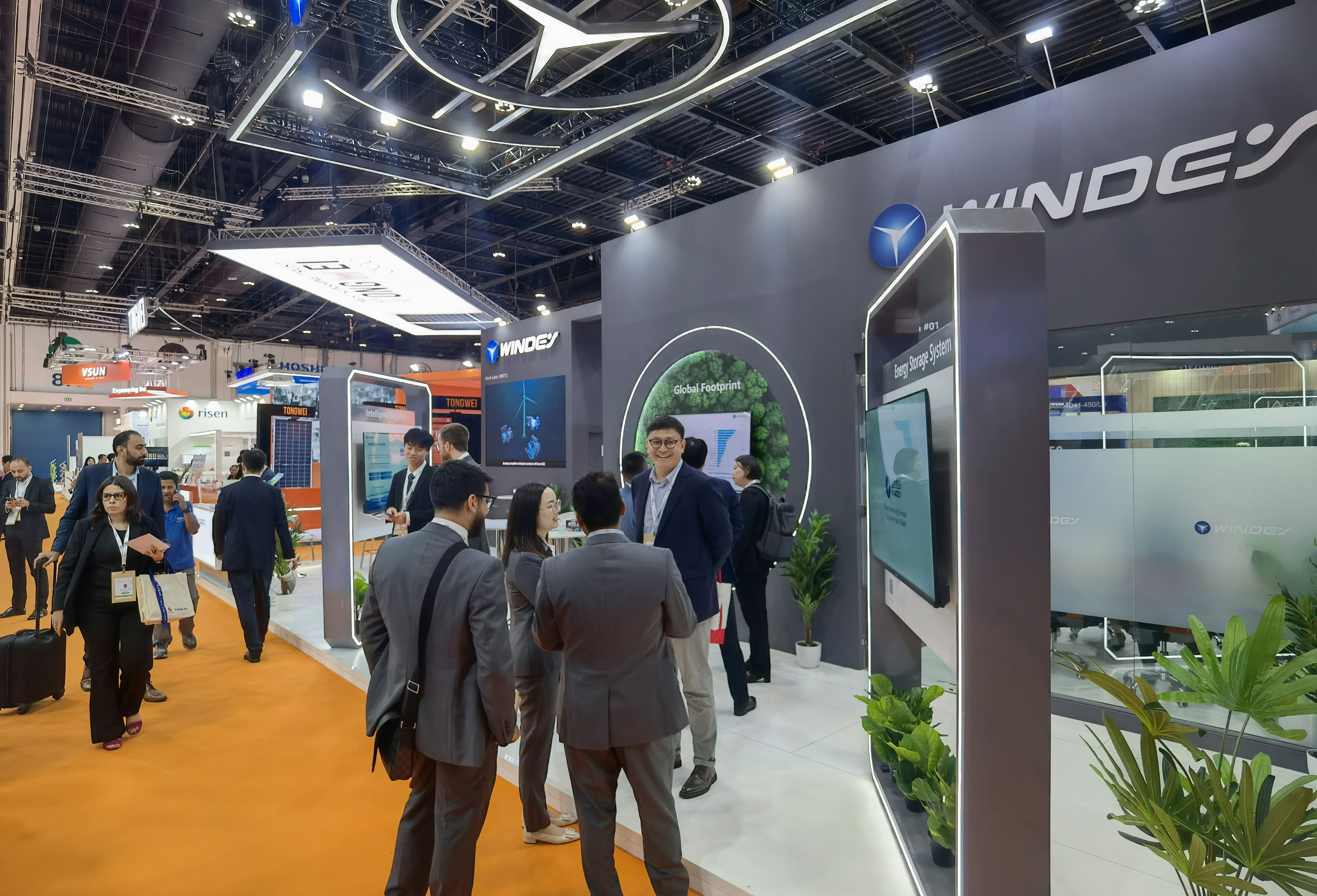 直擊會(huì)場(chǎng)！威尼斯9499登錄入口股份驚艷亮相2024中東世界未來能源峰會(huì)